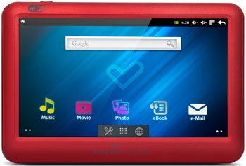  Energy Android Media Player 4GB 6304 Ruby Red