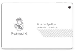 Tablet Windows Real Madrid